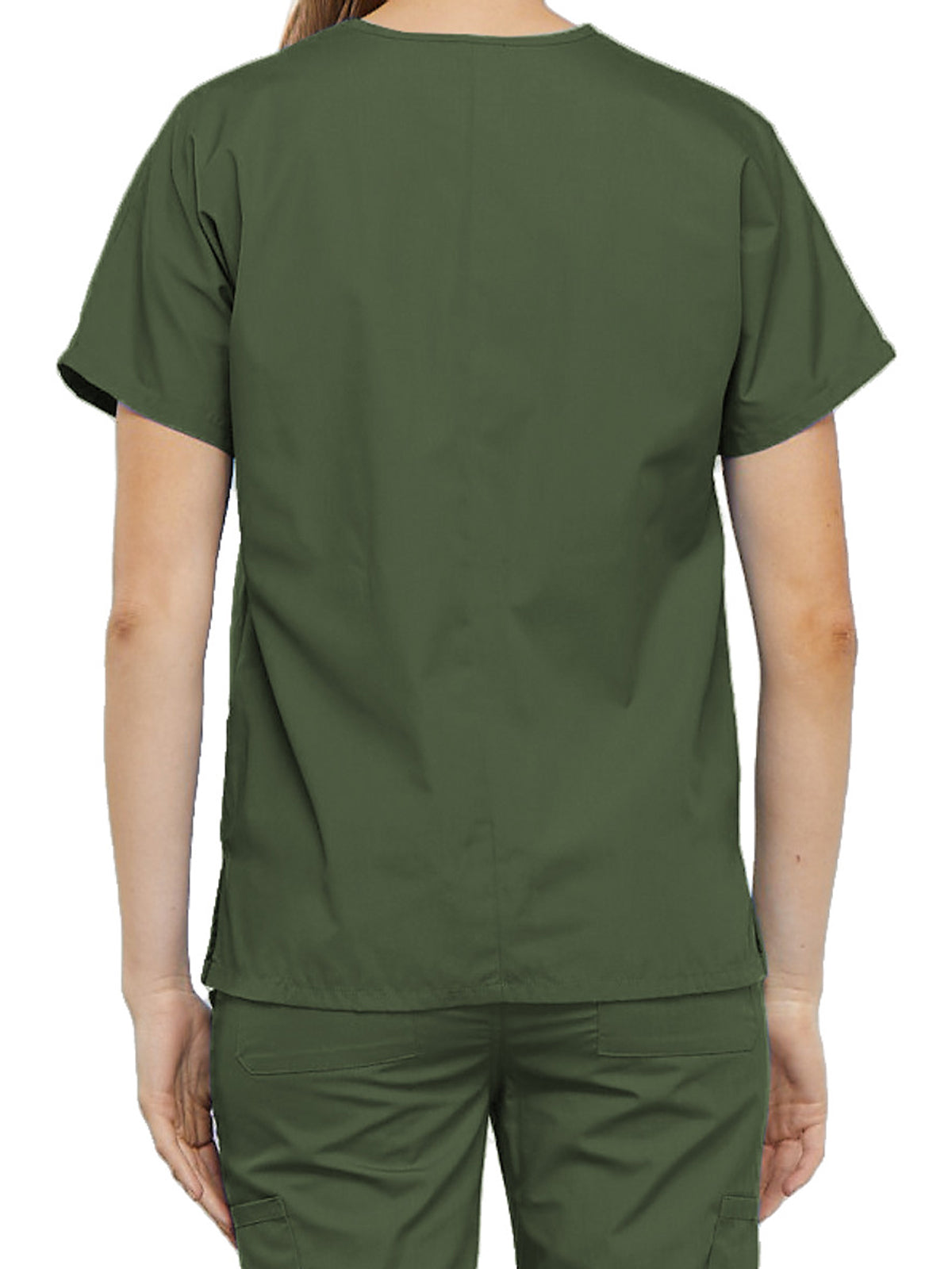 Women's 2-Pocket V-Neck Scrub Top