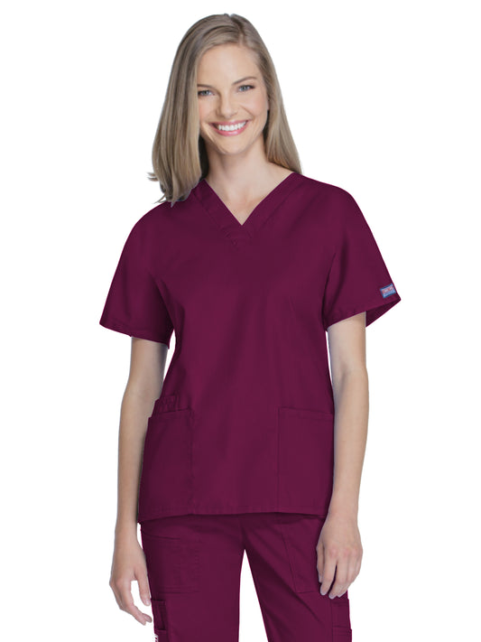 Women's 2-Pocket V-Neck Top