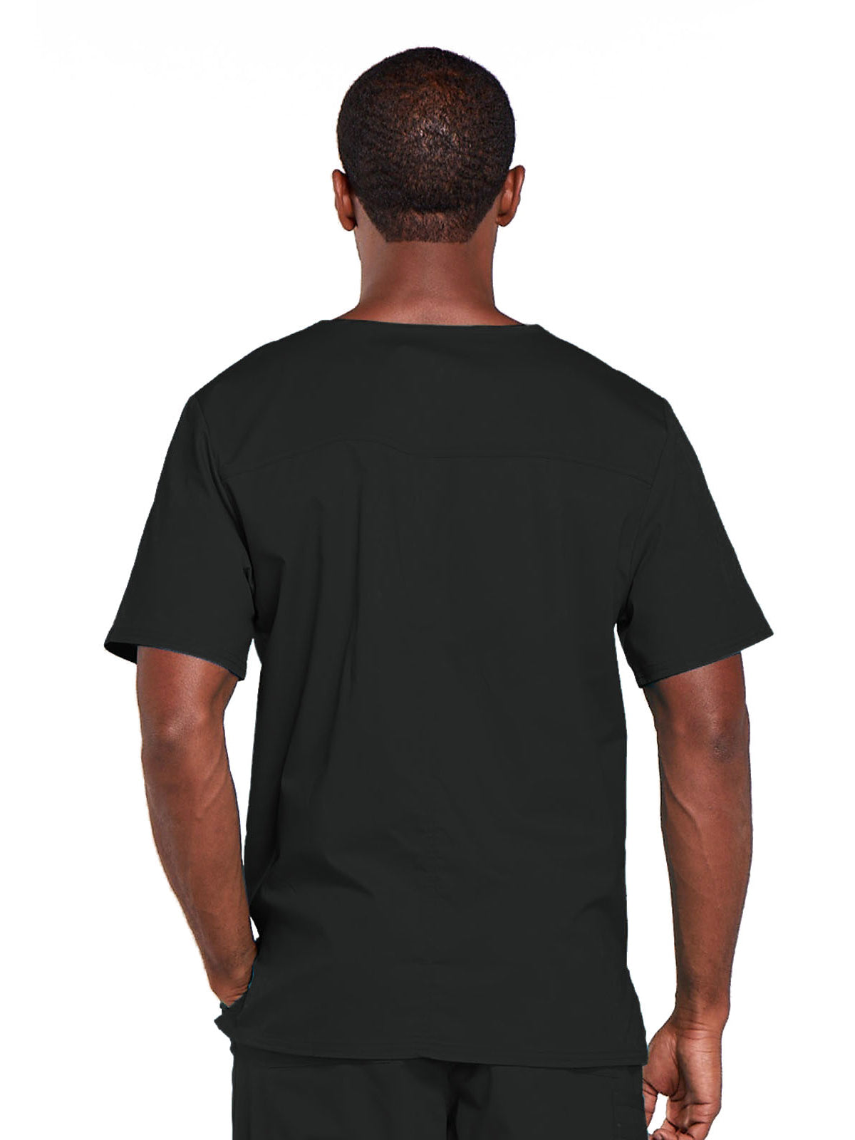 Unisex 2-Pocket V-Neck Scrub Top