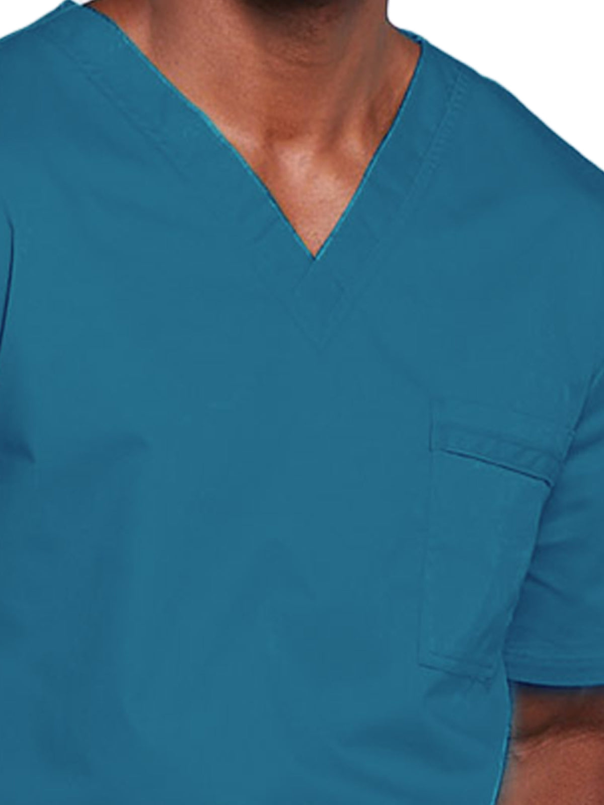 Unisex 2-Pocket V-Neck Scrub Top