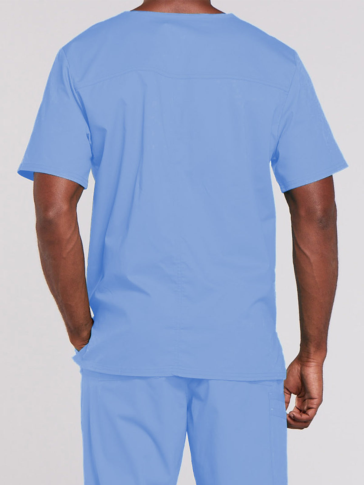 Unisex 2-Pocket V-Neck Scrub Top