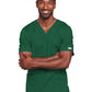 Unisex 2-Pocket V-Neck Scrub Top