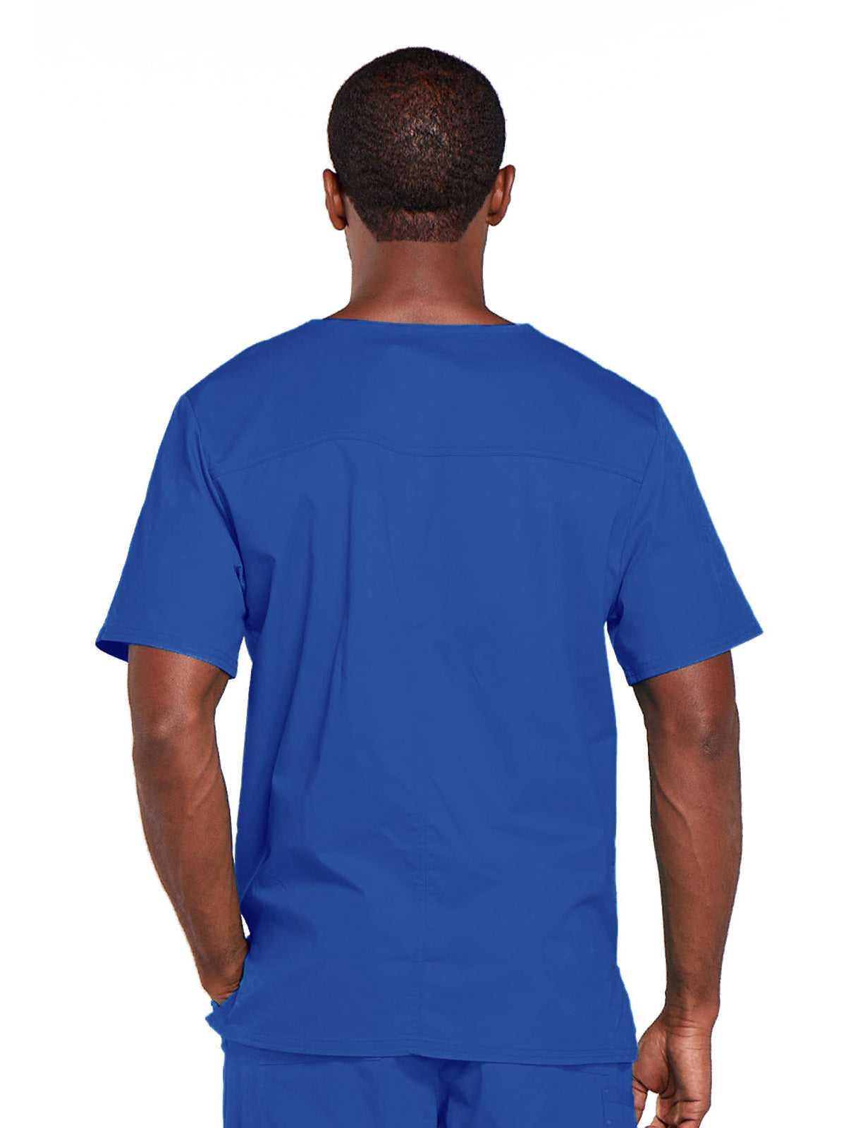 Unisex 2-Pocket V-Neck Scrub Top