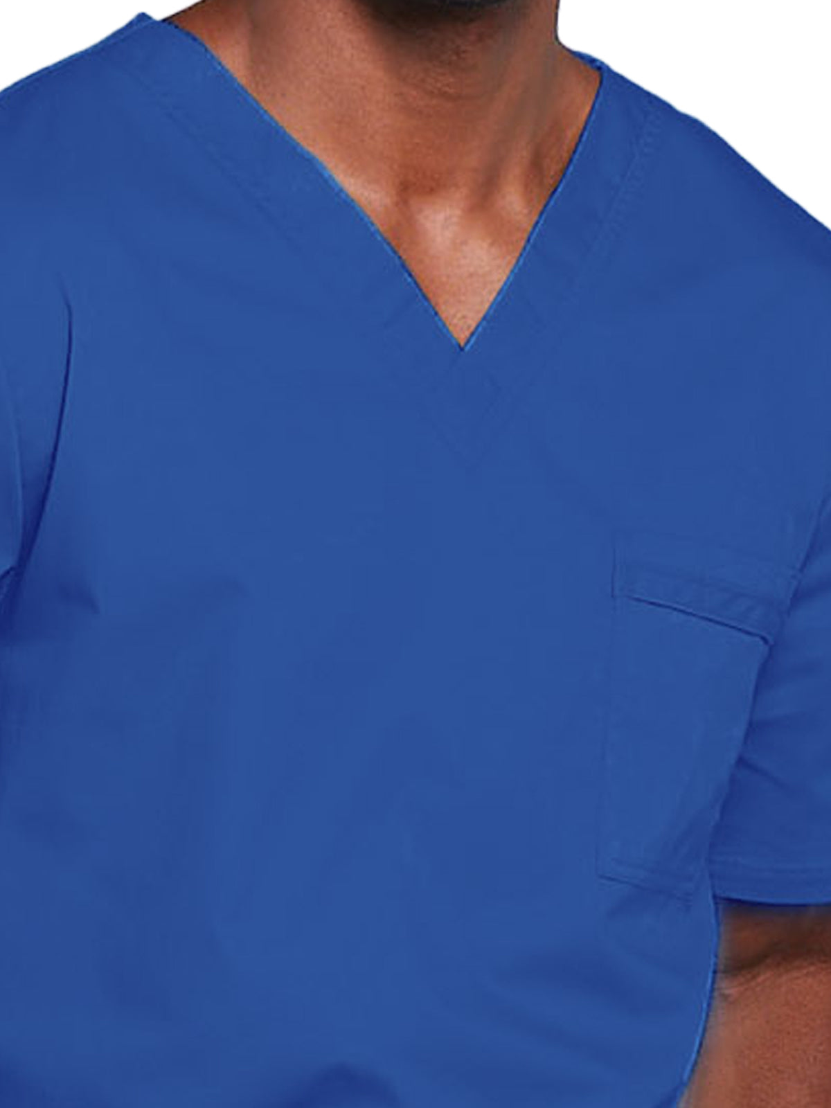 Unisex 2-Pocket V-Neck Scrub Top