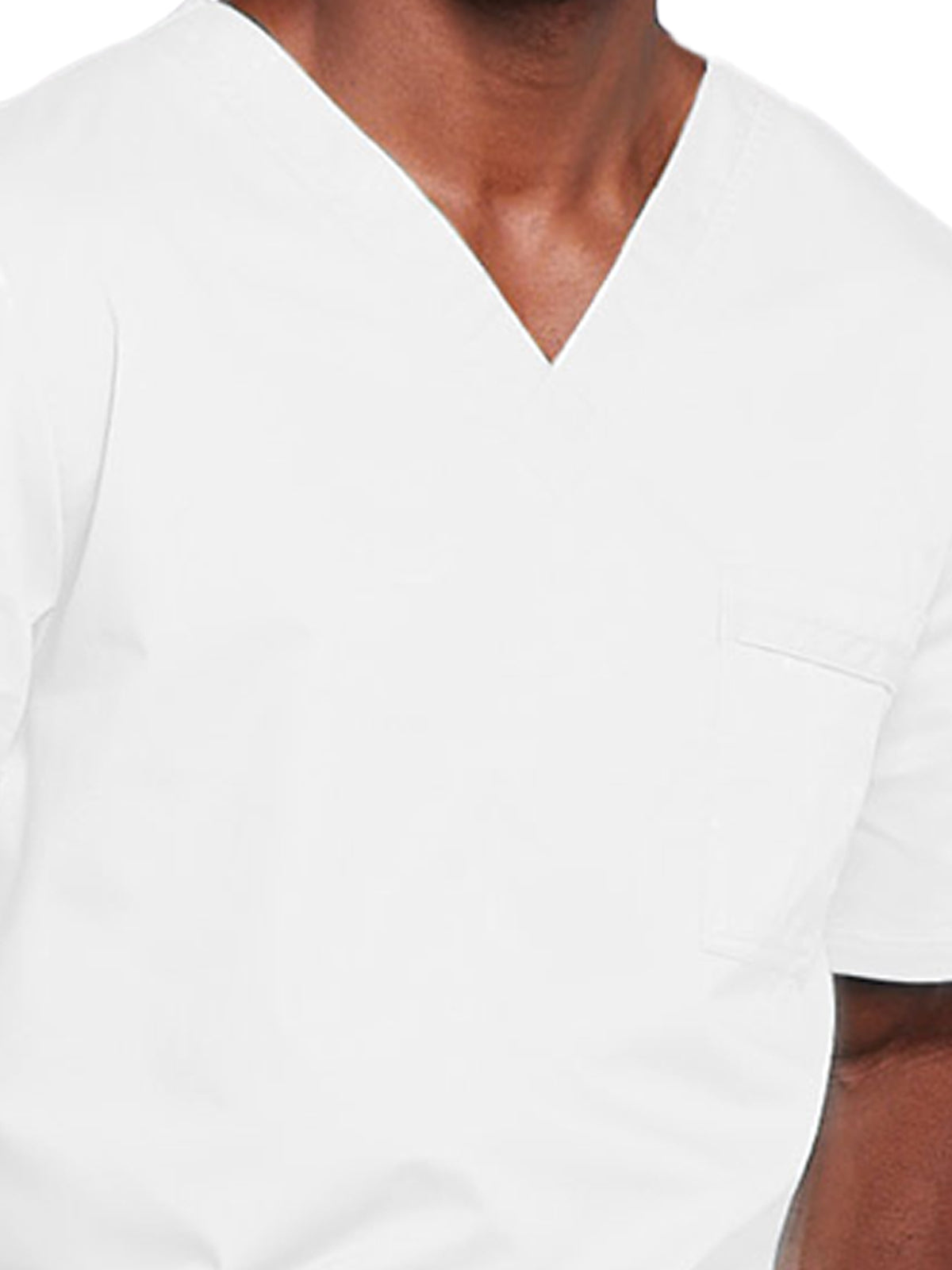 Unisex 2-Pocket V-Neck Scrub Top