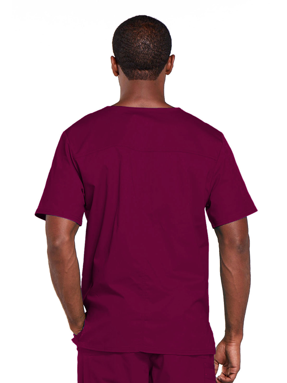 Unisex 2-Pocket V-Neck Scrub Top