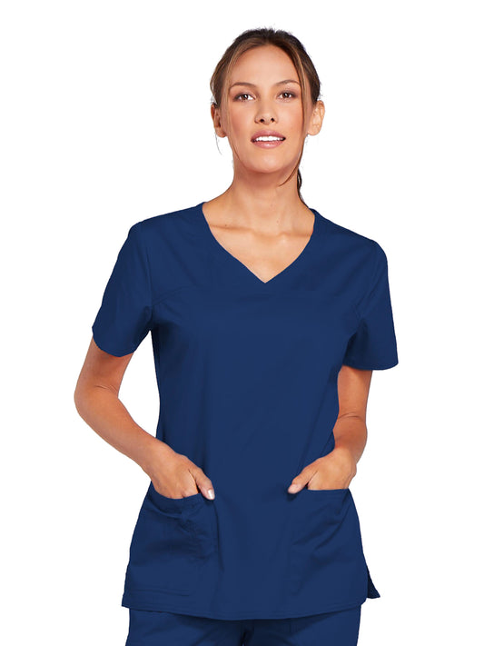 Women's 3-Pocket V-Neck Top