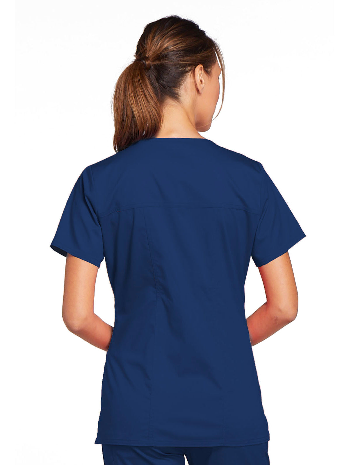 Women's 3-Pocket V-Neck Scrub Top