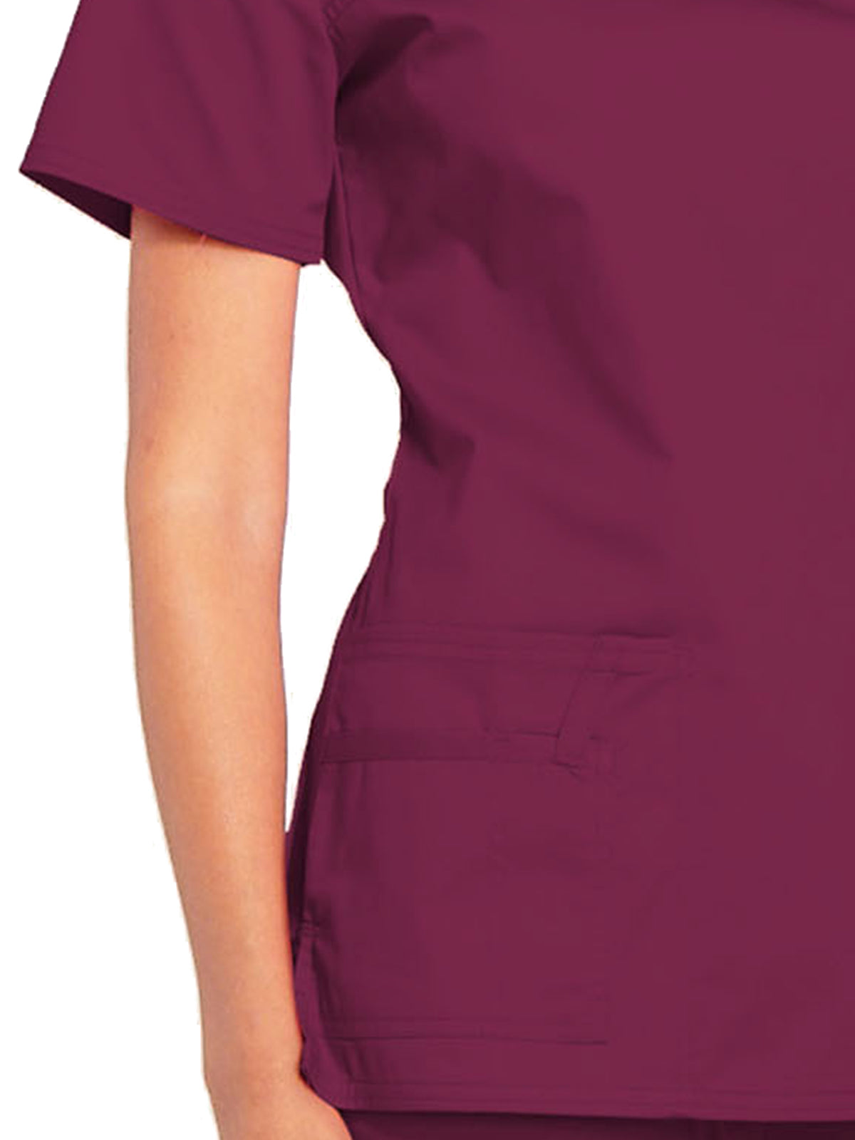 Women's 3-Pocket V-Neck Scrub Top