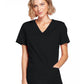 Women's 3-Pocket Mock Wrap Scrub Top