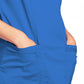 Women's 3-Pocket Mock Wrap Scrub Top