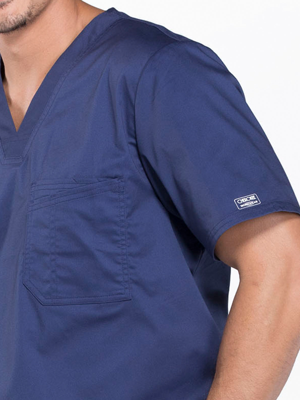 Men's Tuckable V-Neck Scrub Top