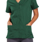 Women's Snap Front Scrub Top