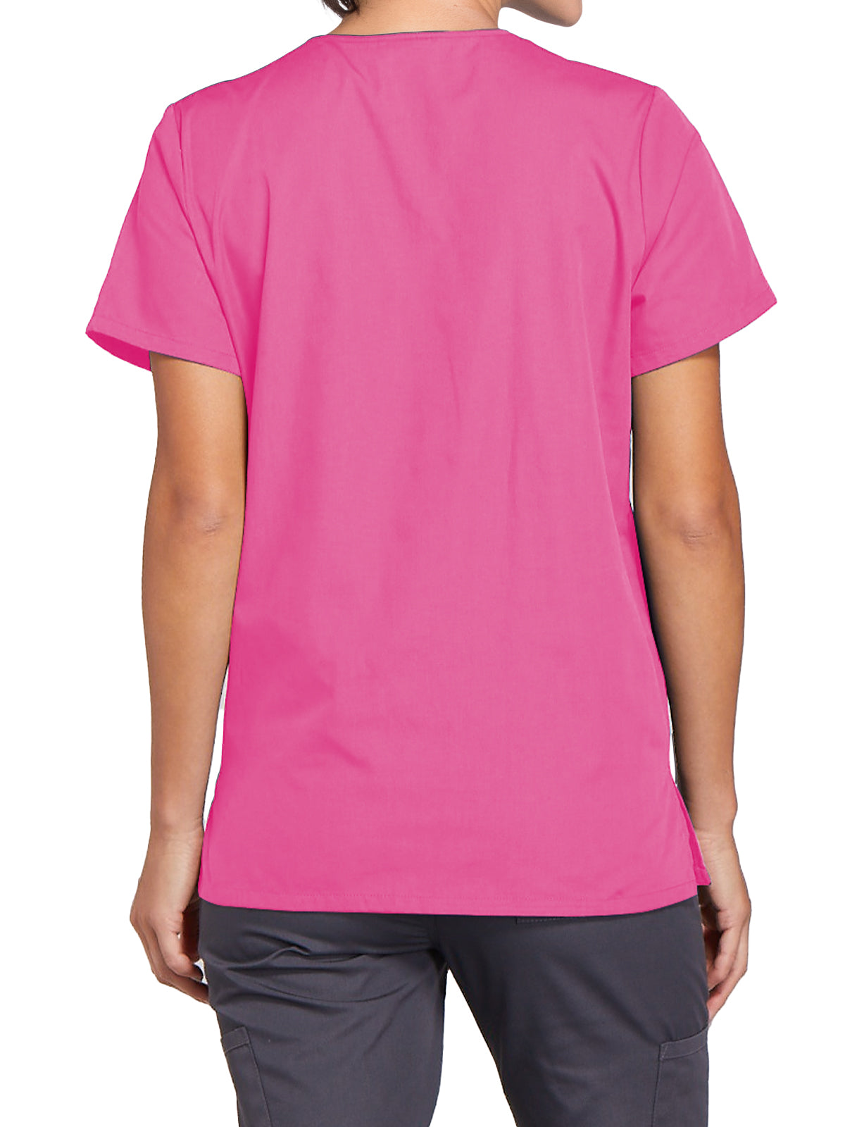 Women's Snap Front Scrub Top