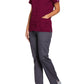 Women's Snap Front Scrub Top