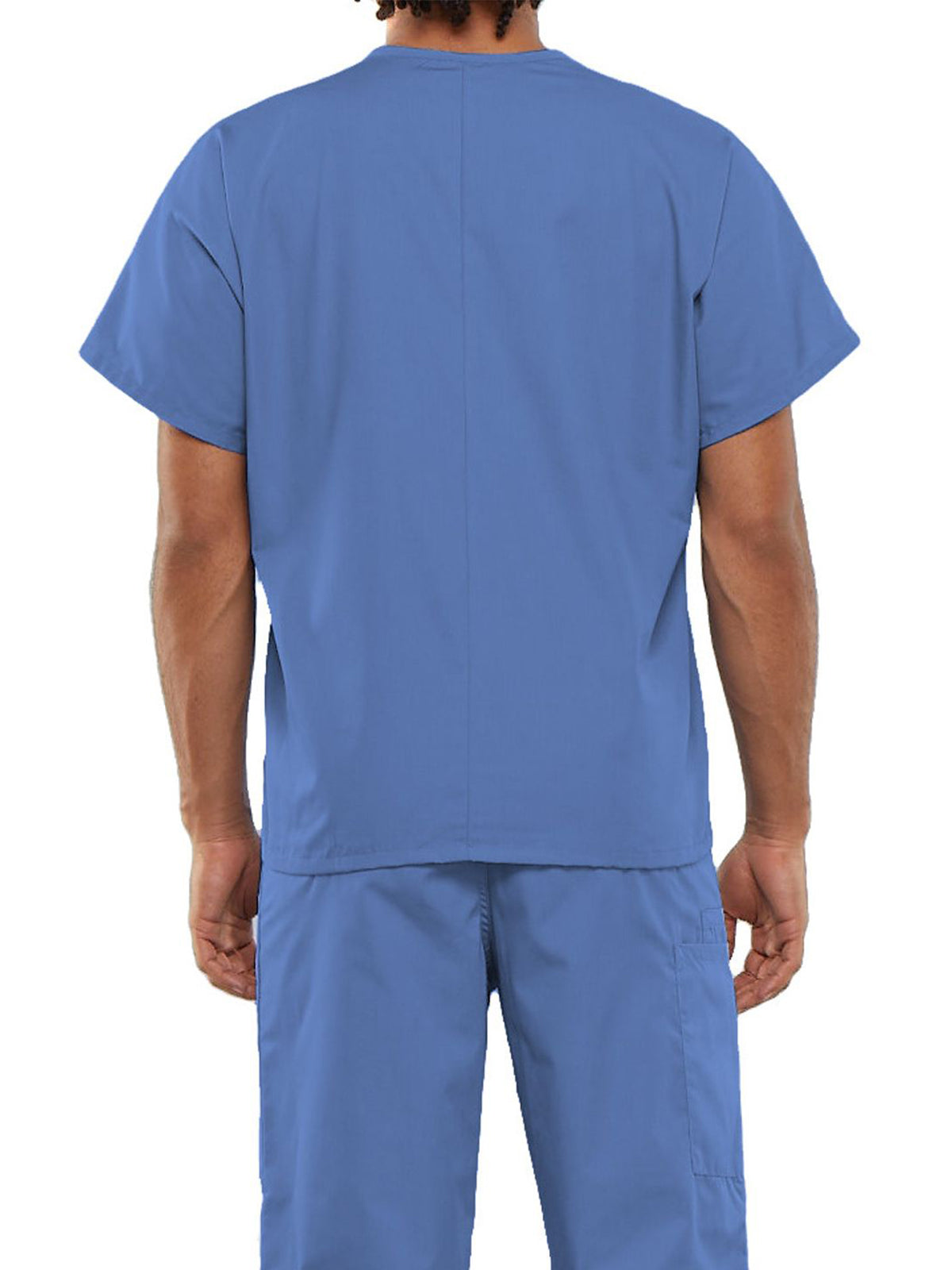 Unisex 1-Pocket V-Neck Scrub Top