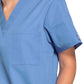 Unisex 3-Pocket V-Neck Scrub Top