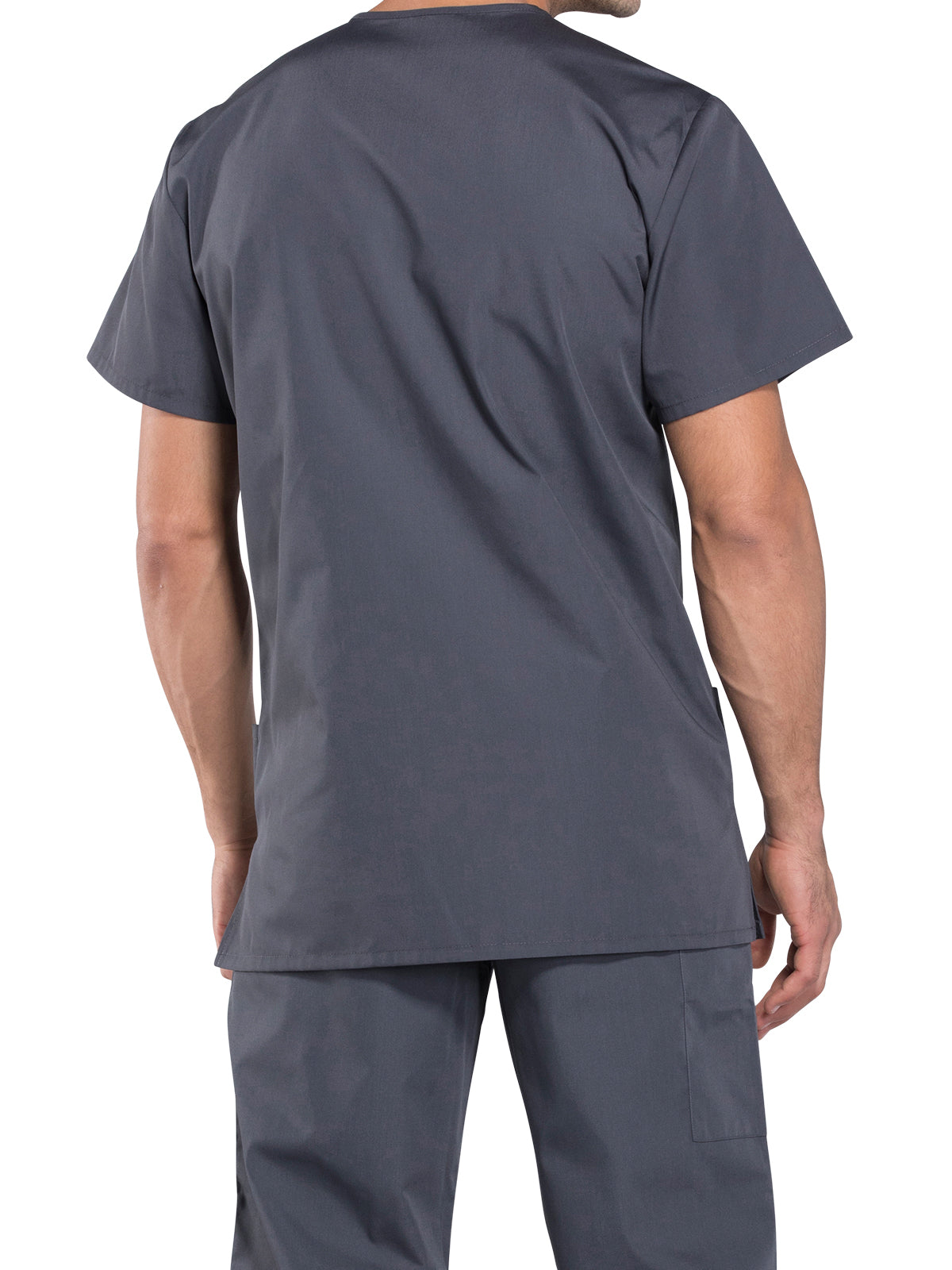 Unisex 3-Pocket V-Neck Scrub Top