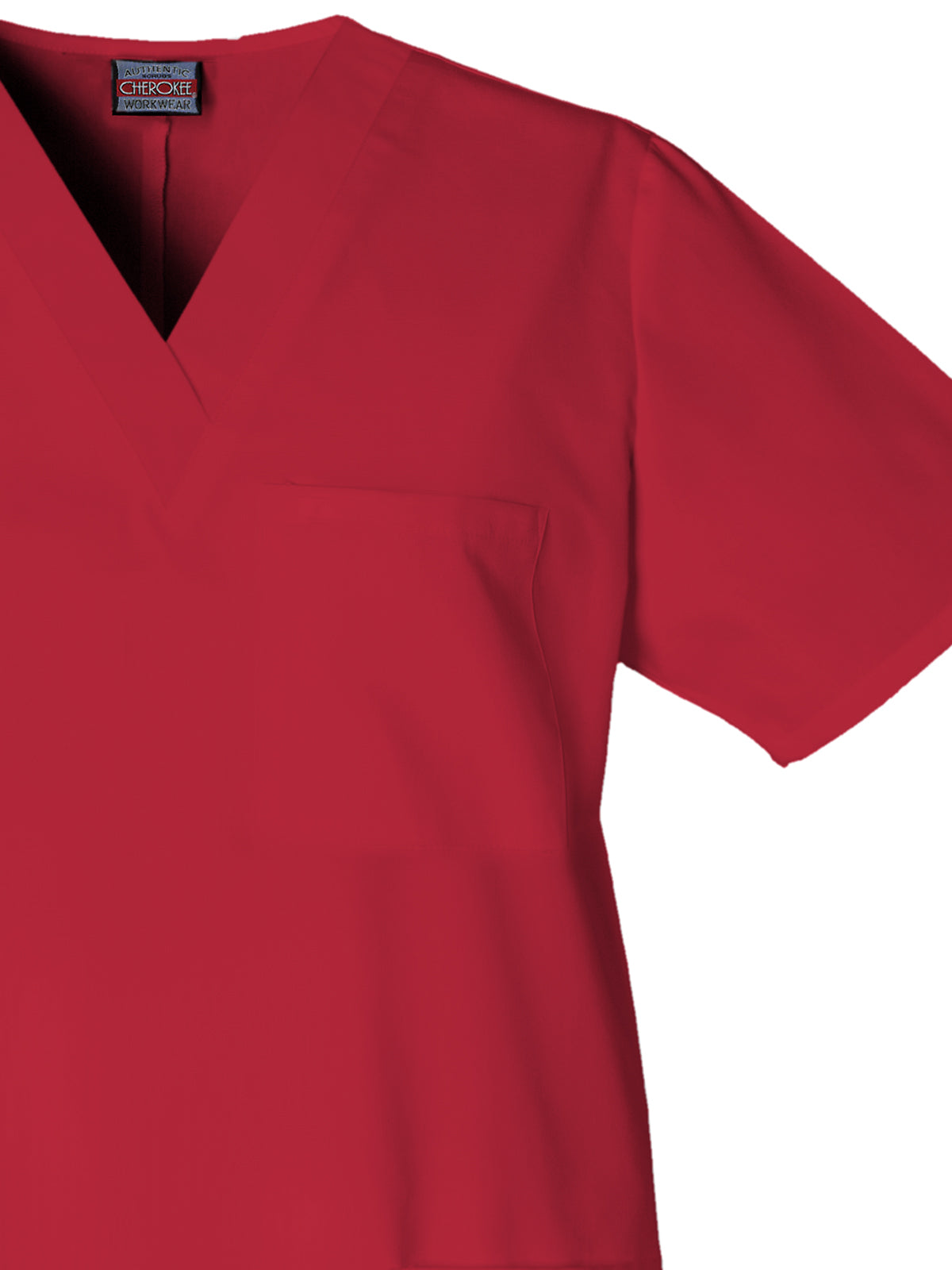 Unisex 3-Pocket V-Neck Scrub Top