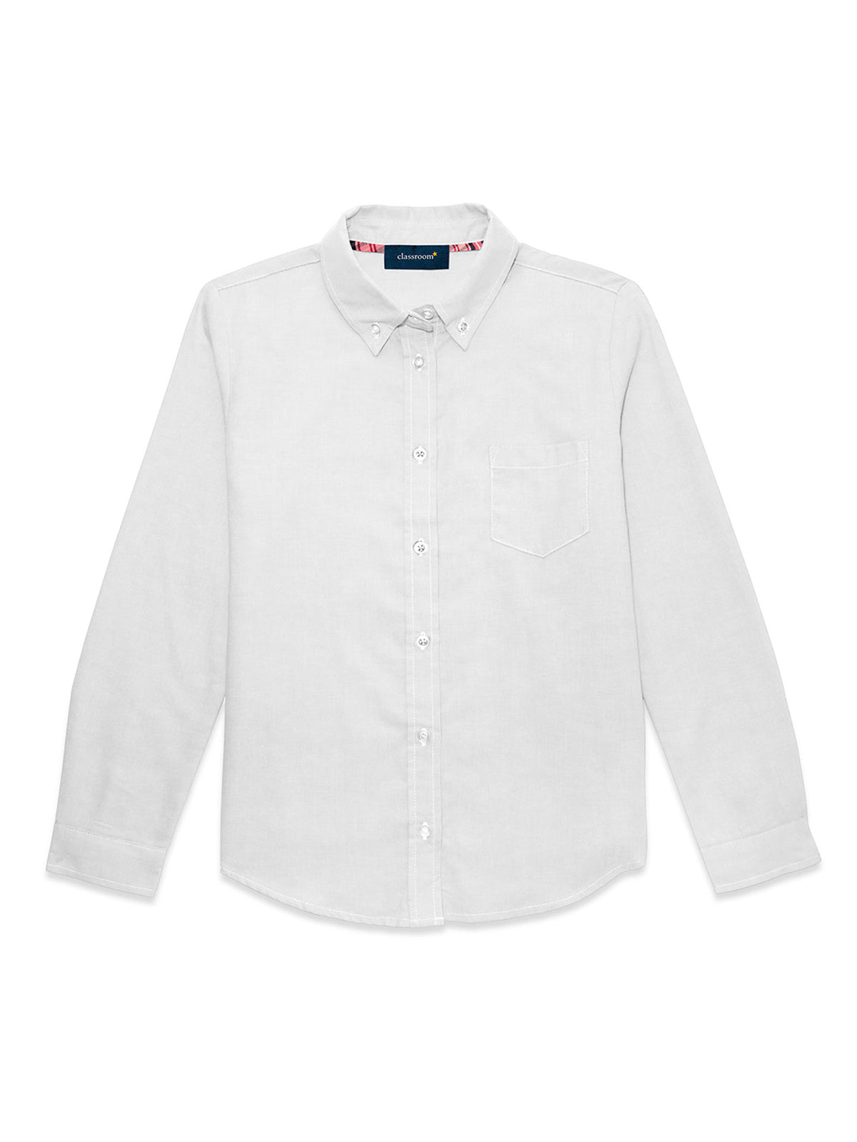 Girls' Long Sleeve Oxford Shirt