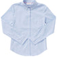 Junior Girls' Long Sleeve Oxford Shirt - 57414 - Light Blue