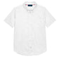 Girls' Short Sleeve Oxford Shirt - 57422 - White