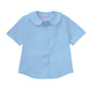 Girls' Short Sleeve Peter Pan Blouse