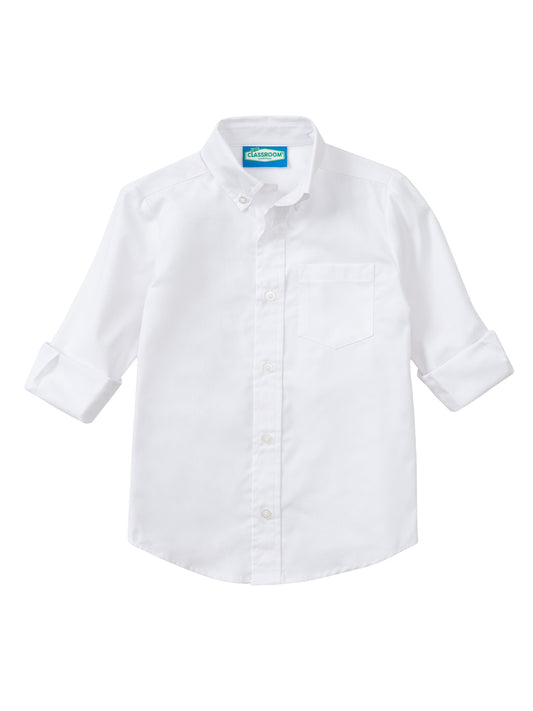 Boys' Long Sleeve Oxford Shirt