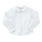 Girls' Long Sleeve Peter Pan Blouse