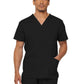 Men's 5-Pocket V-Neck Scrub Top