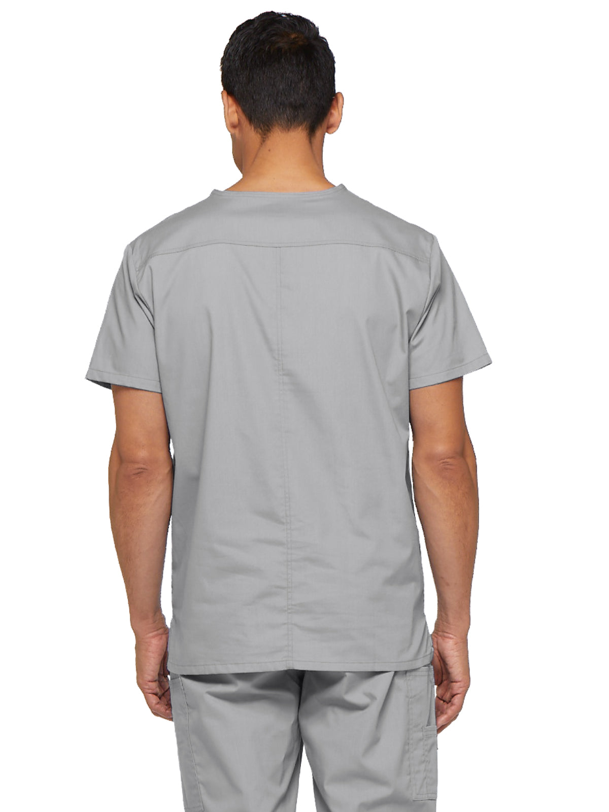 Men's 5-Pocket V-Neck Scrub Top