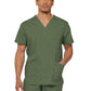 Men's 5-Pocket V-Neck Scrub Top