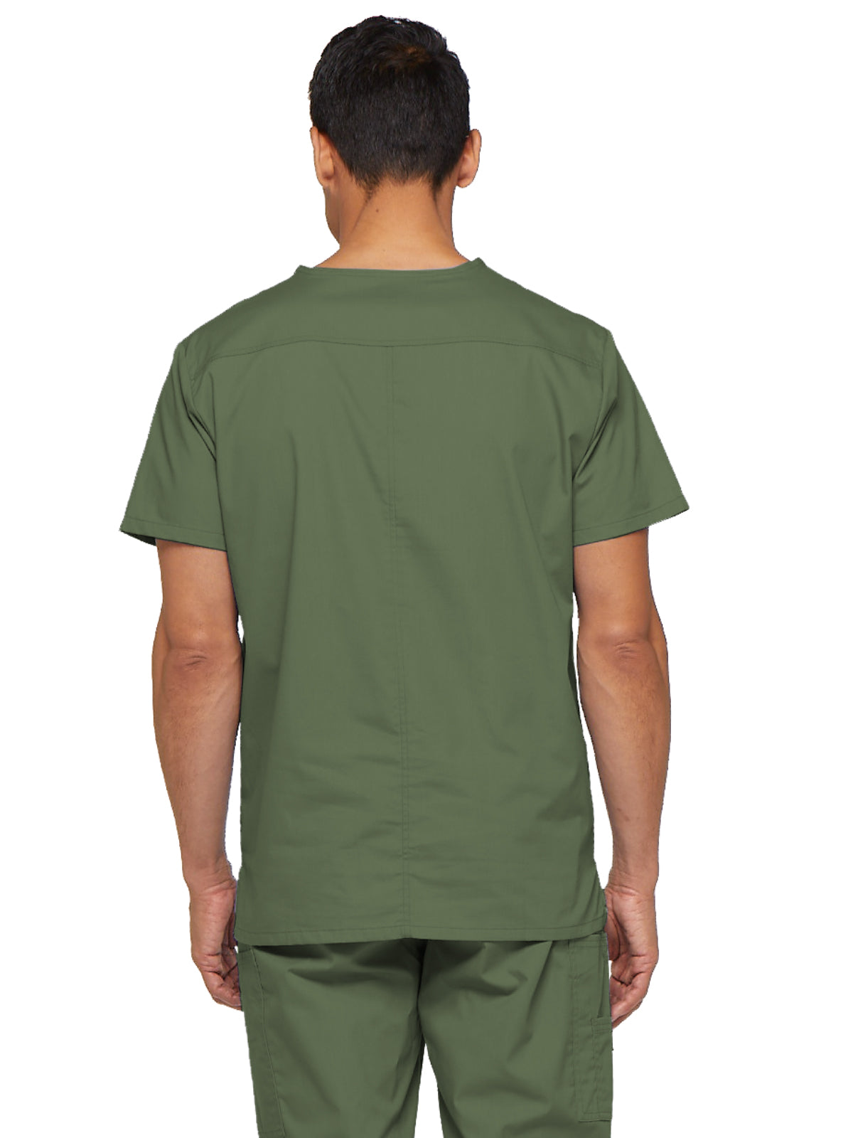 Men's 5-Pocket V-Neck Scrub Top