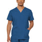 Men's 5-Pocket V-Neck Scrub Top