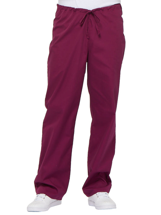 Unisex 1-Pocket Drawstring Scrub Pant