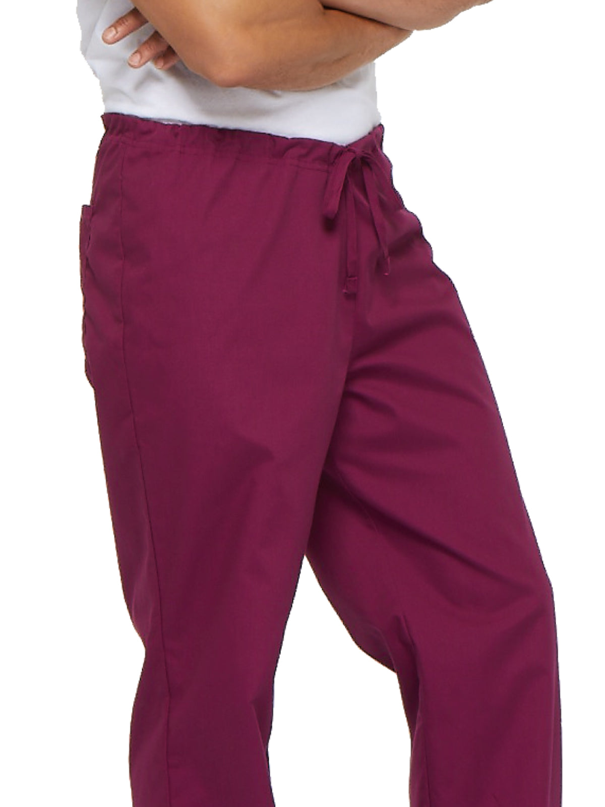 Unisex 1-Pocket Drawstring Scrub Pant