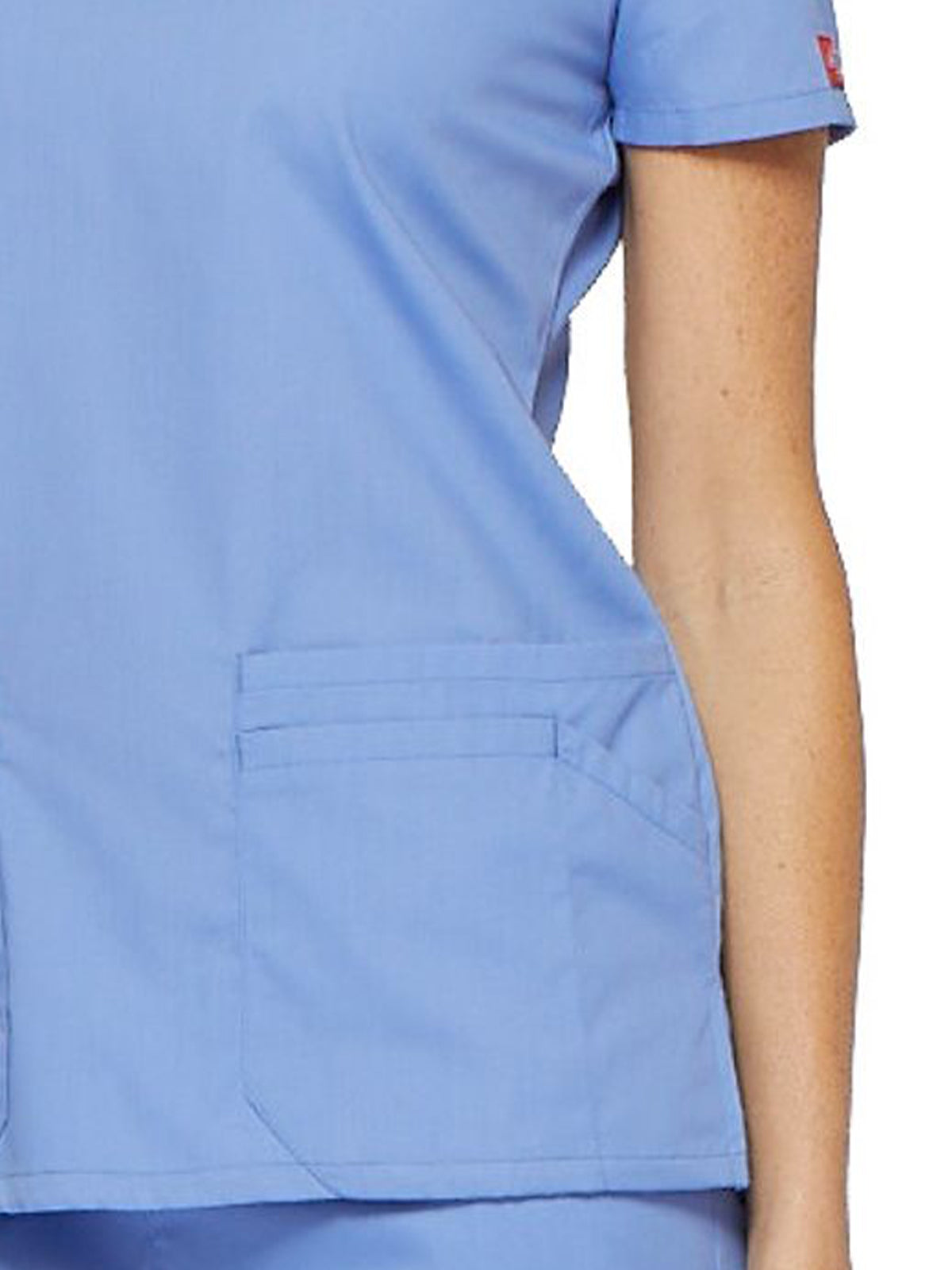 Women's 6-Pocket V-Neck Scrub Top