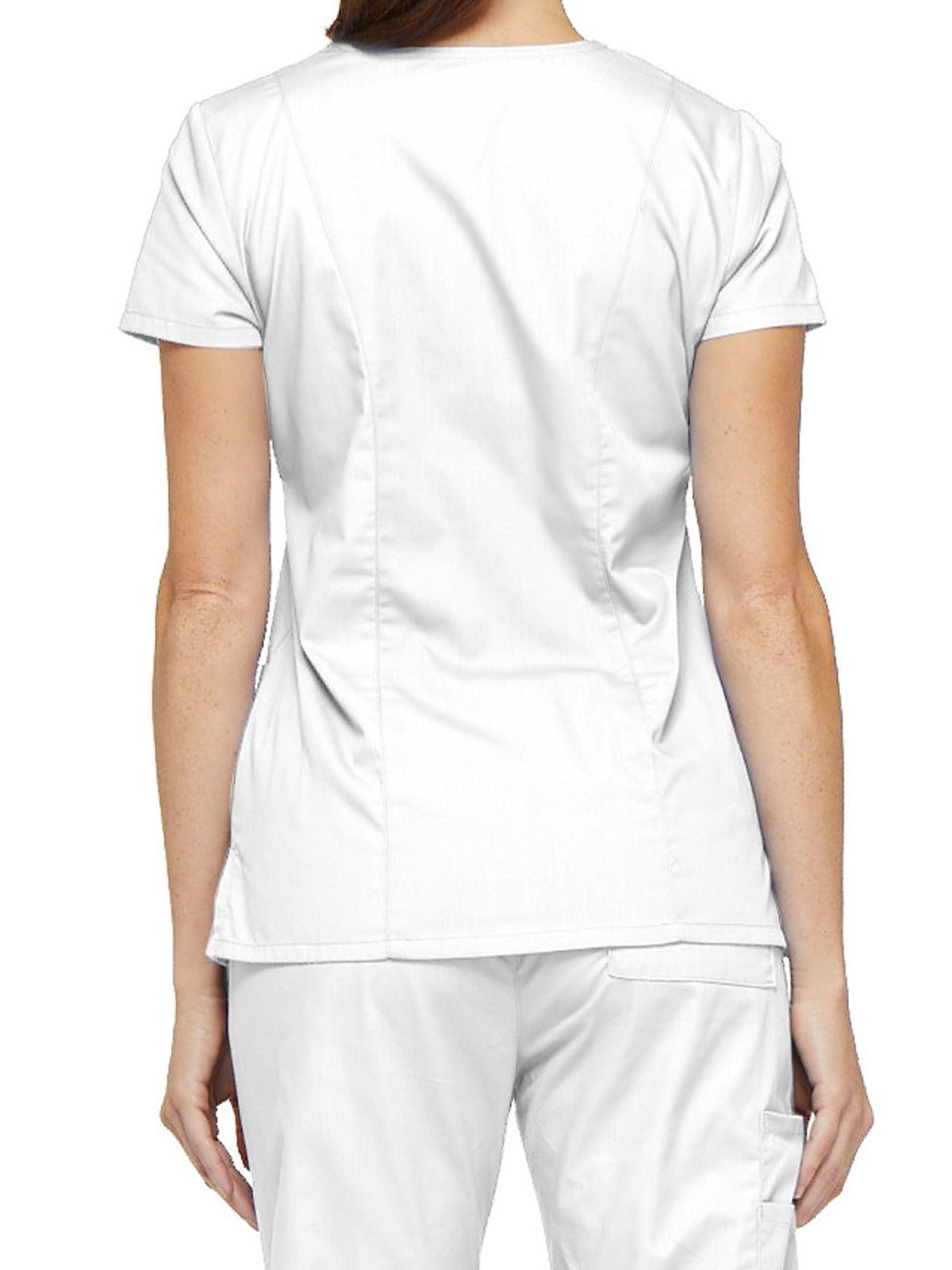 Women's 6-Pocket V-Neck Scrub Top