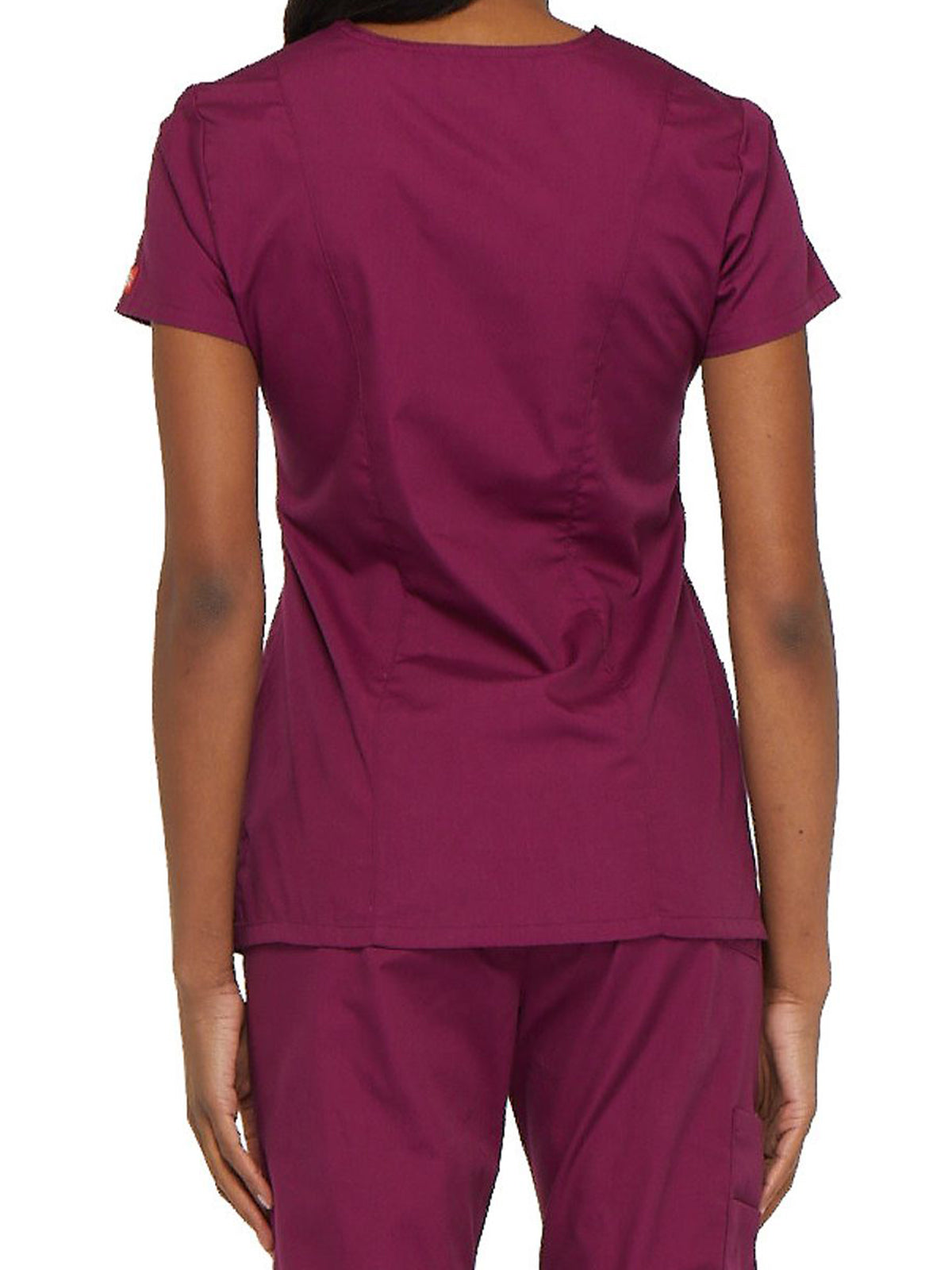 Women's 6-Pocket V-Neck Scrub Top