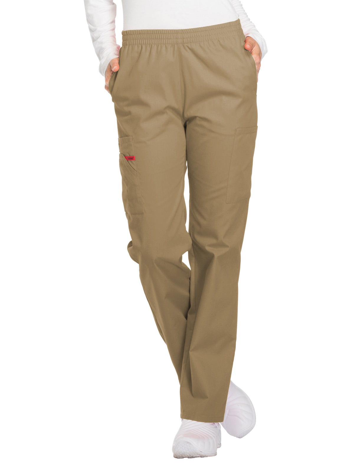 Women's Natural Rise Tapered Leg Pull-On Pant