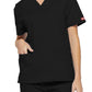 Women's 2-Pocket V-Neck Top