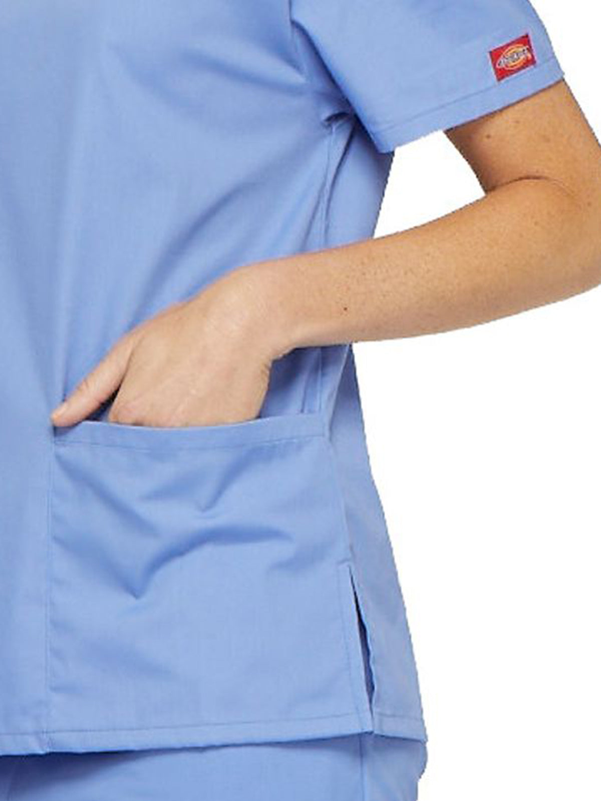 Women's 2-Pocket V-Neck Scrub Top