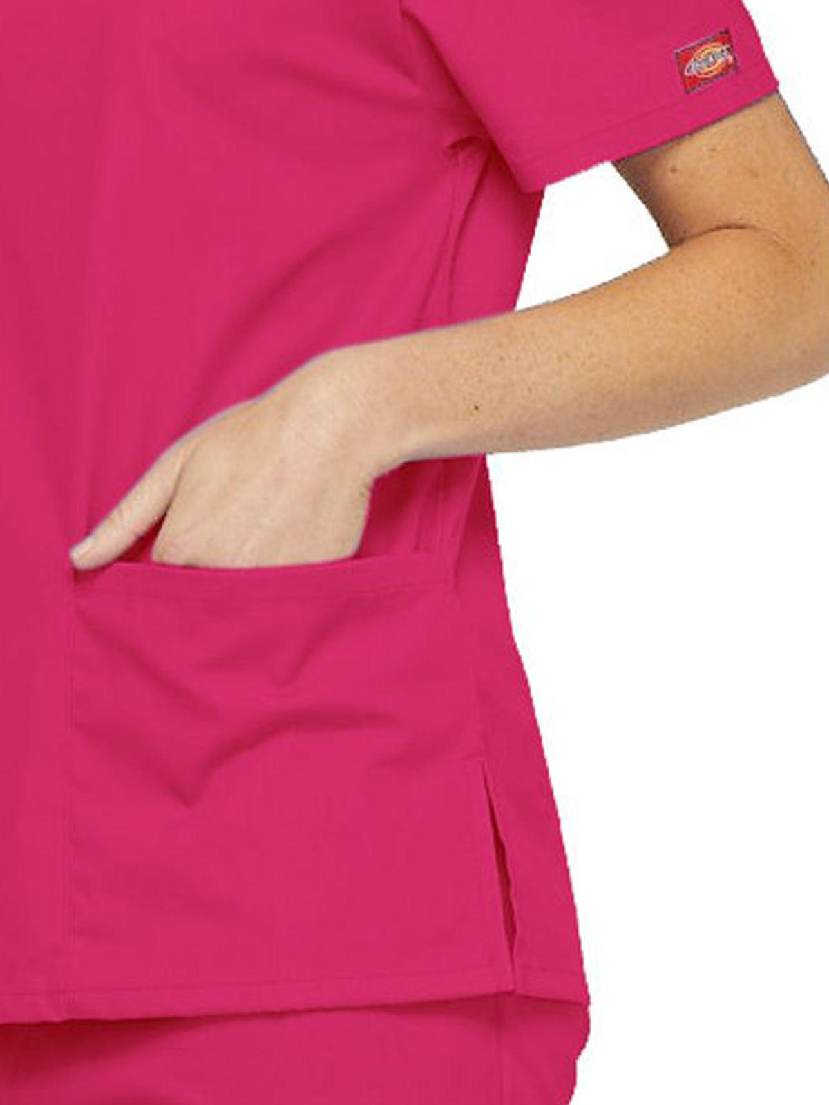 Women's 2-Pocket V-Neck Top