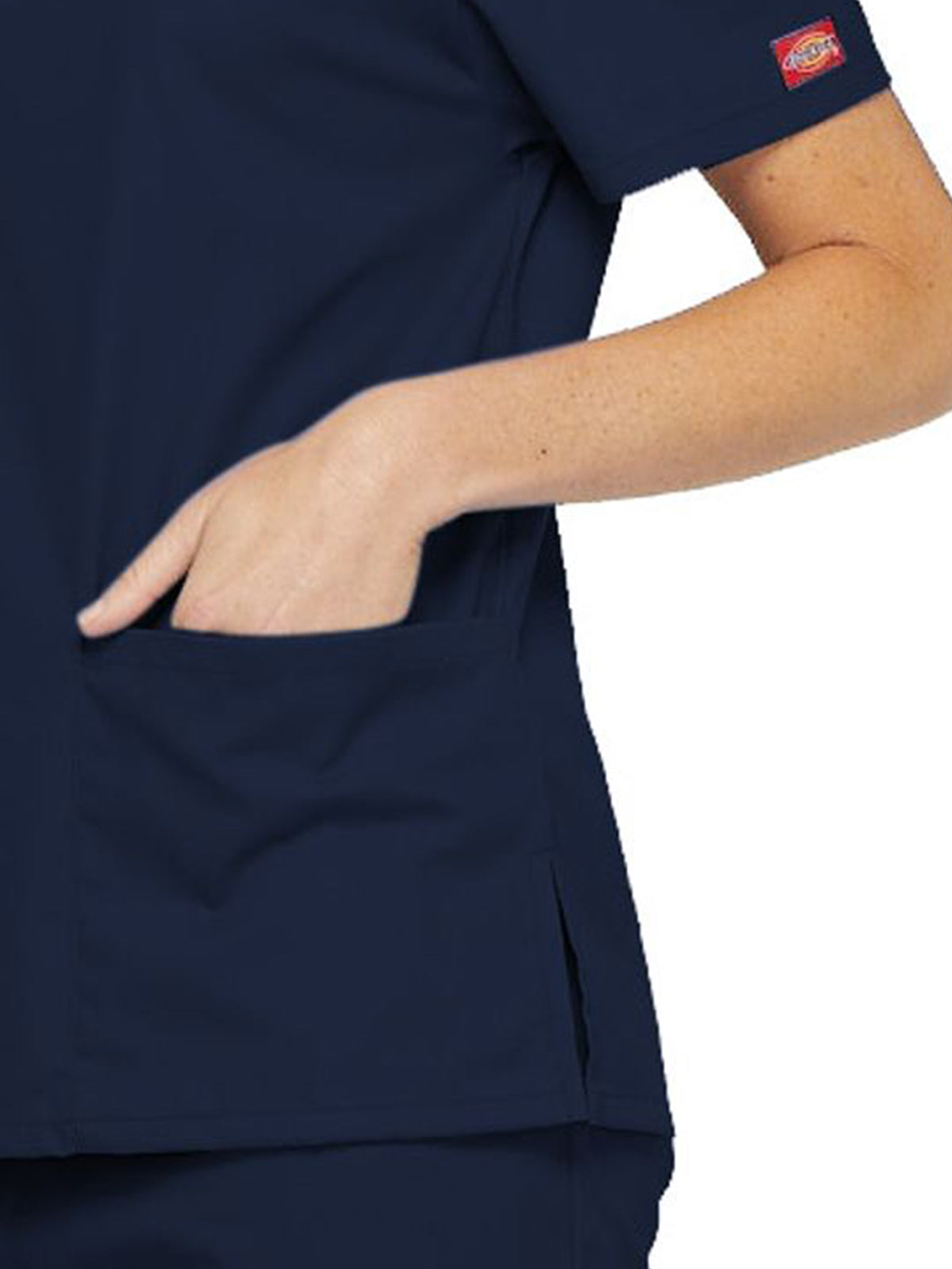 Women's 2-Pocket V-Neck Scrub Top