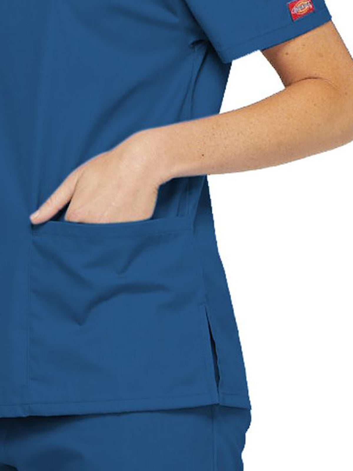 Women's 2-Pocket V-Neck Scrub Top