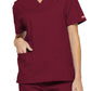 Women's 2-Pocket V-Neck Scrub Top