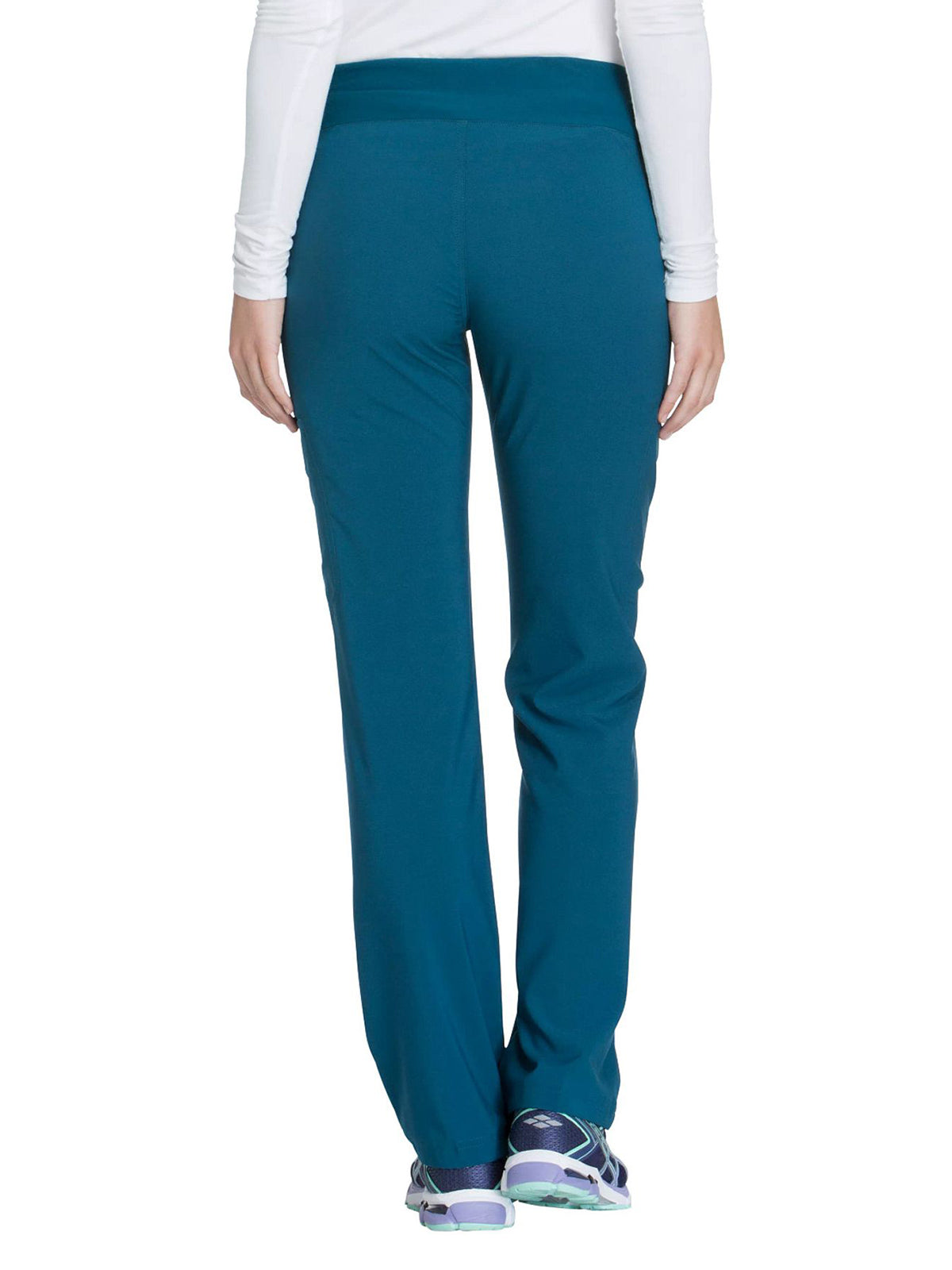 Women's 4-Pocket Mid Rise Scrub Pant