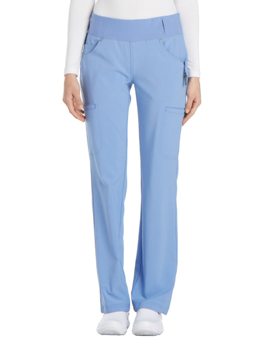 Women's 4-Pocket Mid Rise Pant