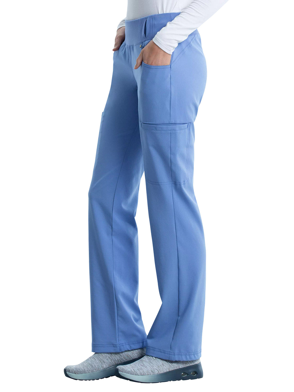 Women's 4-Pocket Mid Rise Pant