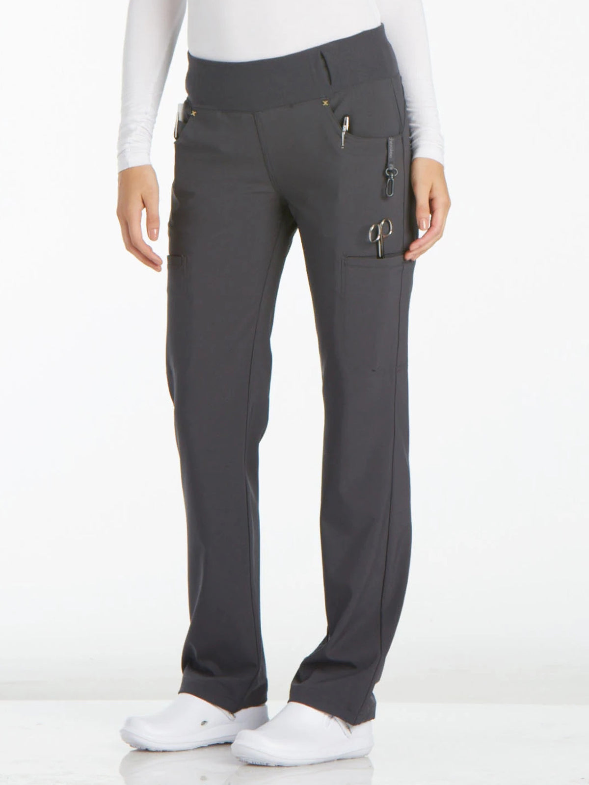 Women's 4-Pocket Mid Rise Pant